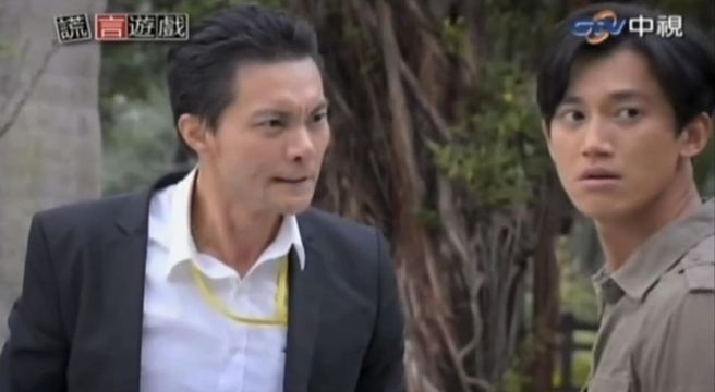 八点檔男星张晋豪(左)过去曾和吴慷仁一起拍戏。（图／中视）