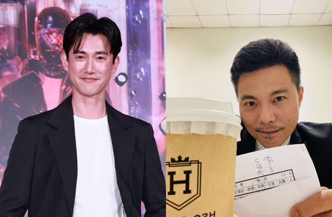 吴慷仁(左)被爆签约大陆经纪公司遭炎上，八点檔演员张晋豪发文力挺。（图／中时资料照、翻摄自cchinhao IG）