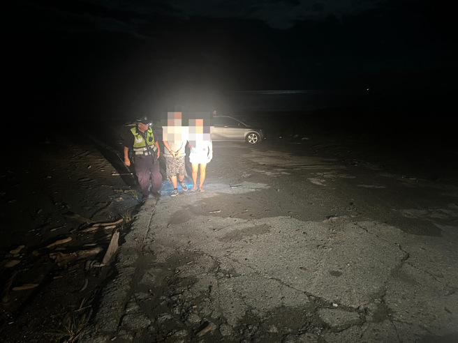 賴姓女子因心情不佳，向親友表示她在屏東的海邊，親友因擔心她的安全而報警，警方經定位發現她實際上身在花蓮。（圖警方提供／簡銘柱翻攝）