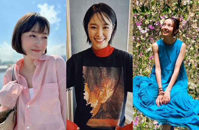 广末凉子（左起）、唐田英里佳、贝琪依序成为日本民眾最不想在电视看到的女星。（图／翻摄IG）