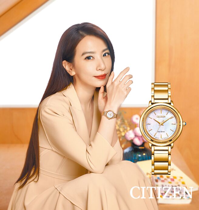 田馥甄代言日本国民品牌CITIZEN腕表长达12年，十分专情。（CITIZEN提供）