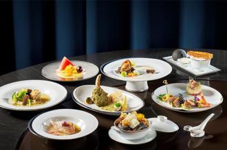 六福萬怡粵亮餐廳「慕食宴」10／1上菜 吉品鮑掛爐烤鴨一次嚐