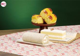 85度C亚洲特色甜点9／27上架 北海道红茶拿铁蛋糕与生乳蛋糕第2件5折