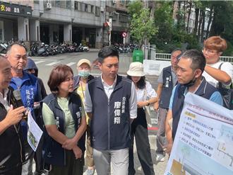 台中蛋黃區人行道凹凸不平 爭取8000萬改造