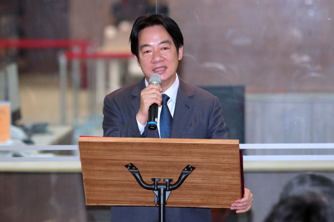 赖清德总统。（资料照,黄世麒摄）