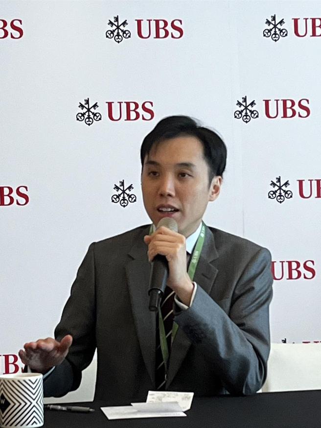 瑞銀投資銀行大中華區研究部總監連沛堃（Eric Lin）。圖／瑞銀集團（UBS）