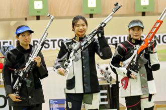 台北國際射擊大獎賽》0.7分險勝對手 林穎欣相隔6年大賽摘金