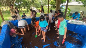踩進大自然教室！台東永安國小打造甲蟲天堂