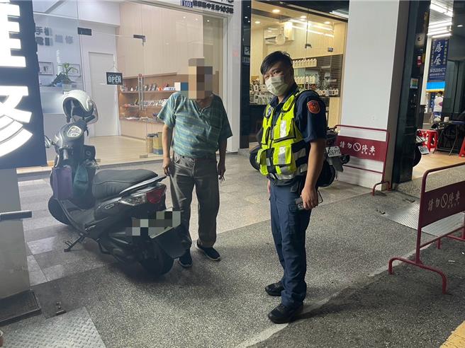 顶街派出所9月以来已接获5件民眾遗忘机车停放处。（警方提供／李京升台中传真）