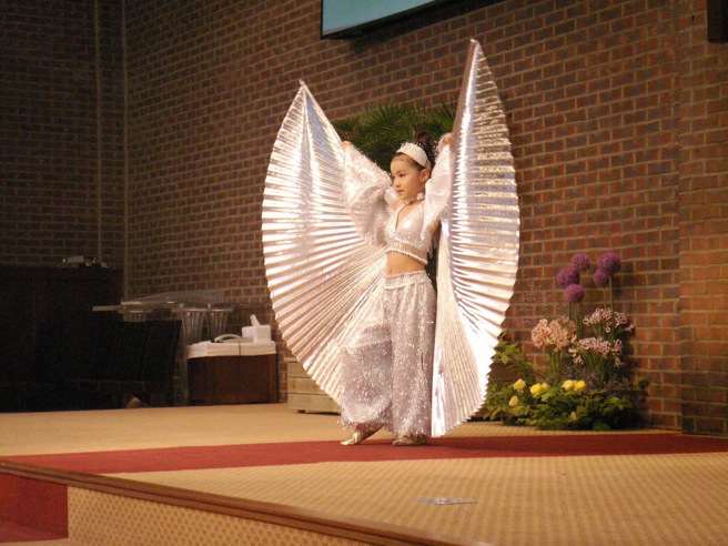 李多慧展现舞蹈天分。（图／李多慧提供，请勿转载）