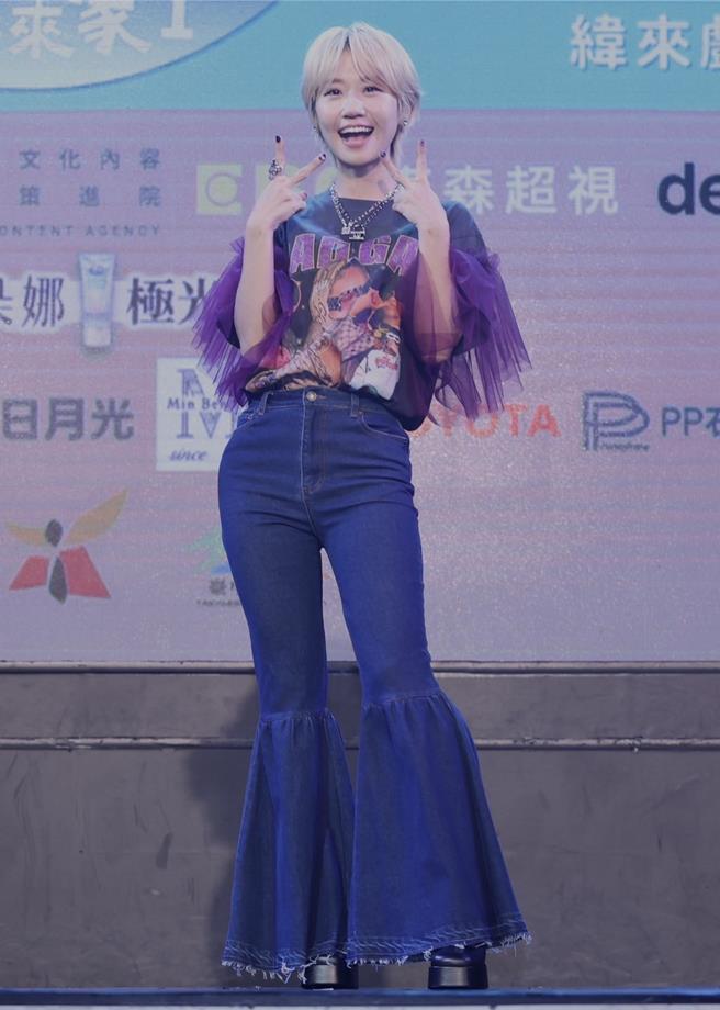 Lulu今年入围金钟戏剧类最佳新人，很期待可以得奖。（陈俊吉摄）