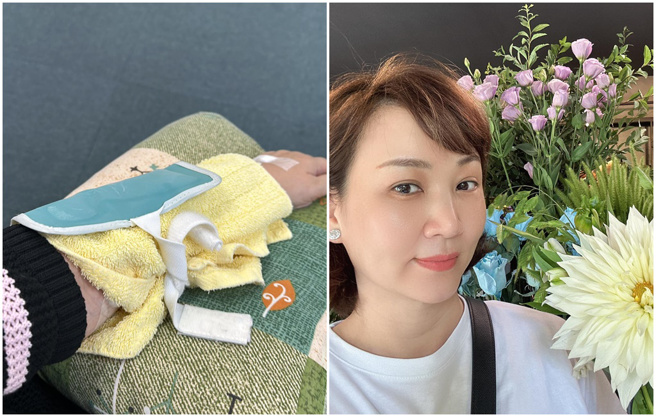 郁方手肘受伤两个月还没好。（好门媳妇的秘密生活郁小方脸书）