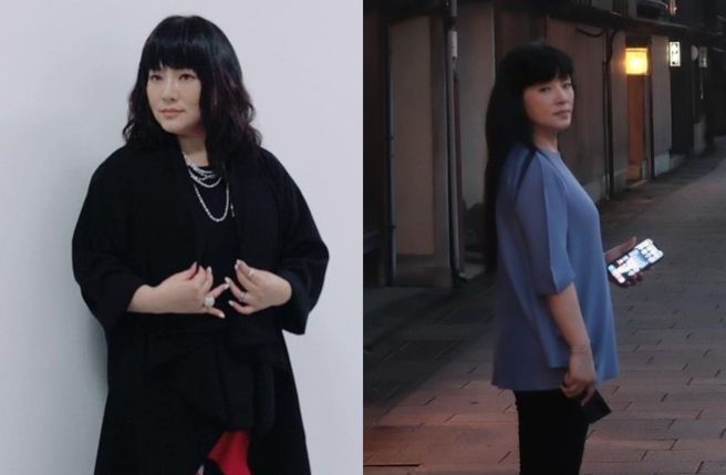 对比以前的圆润，唐绮阳瘦下来后彷佛回到少女时期。（图／唐绮阳IG）