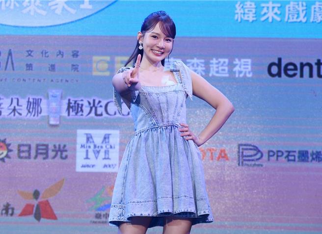 林莎外型甜美，擁有超多忠實粉絲。（陳俊吉攝）