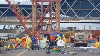 強化複合型汙染災害應變力 新北集結10單位聯合演練