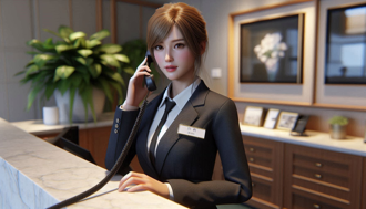 妙齡女汽旅櫃台上班 接電話客人竟「這樣要求」