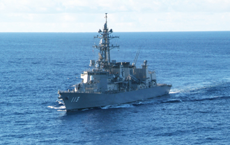 回應陸航母空穿越日本島嶼 日艦協同紐澳首次高調穿越台海