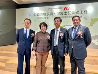 因應綠色通膨、碳費開徵在即   國產建材推低碳高端混凝土