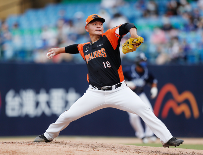 统一狮本周末为潘威伦举行引退仪式。（图／报系资料照）