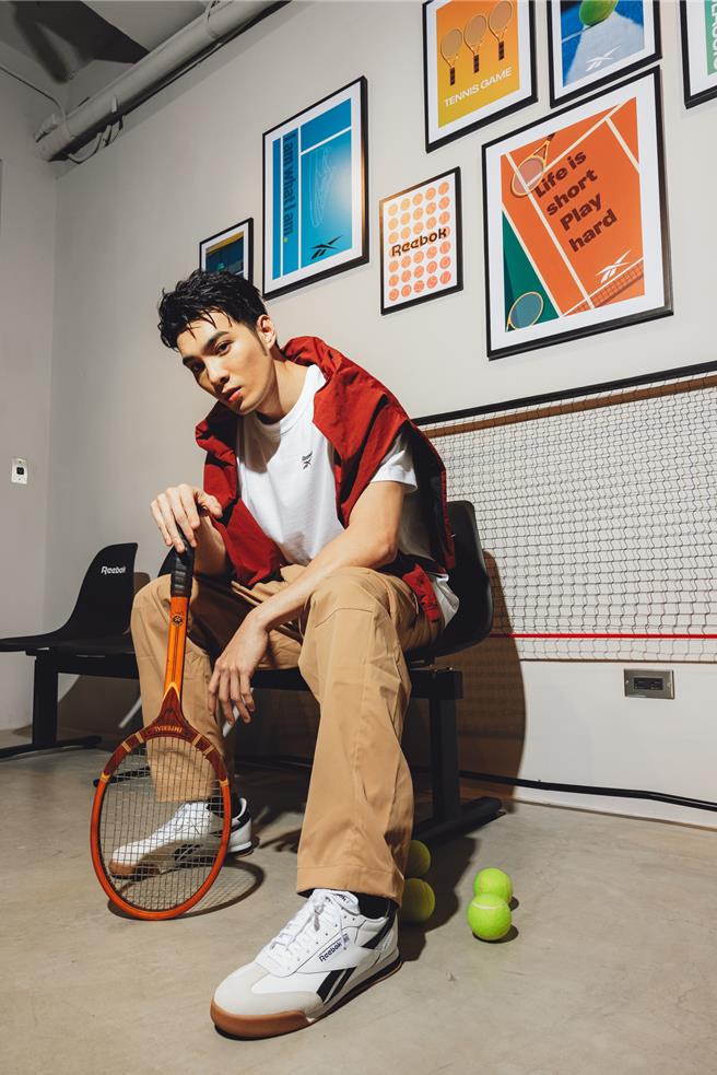 黃偉晉26日出席運動品牌活動。（Reebok提供）