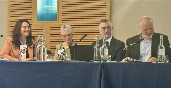 王怡心参加2024 IFASS各司法管辖权区对气候相关准则观点「Jurisdictional perspectives on climate-related standards」座谈会。（会研基金会提供）