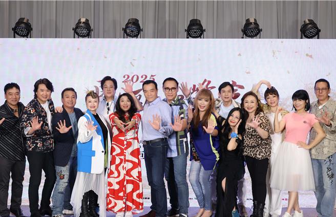 民歌50高峰会明年1月起陆续在北中南开唱。（宽宏艺术提供）