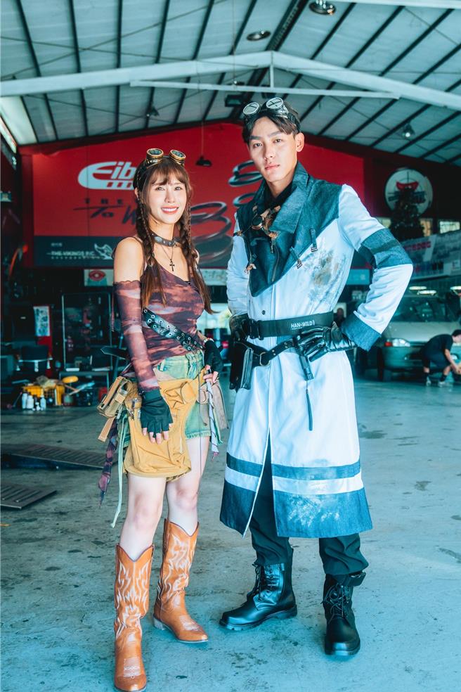 沐妍邀陈晨威合作拍摄MV。（繁花娱乐提供）