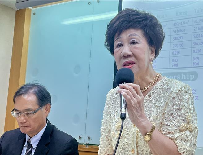 赖清德说不签和平协议 吕秀莲认为是这个原因。曾薏苹摄