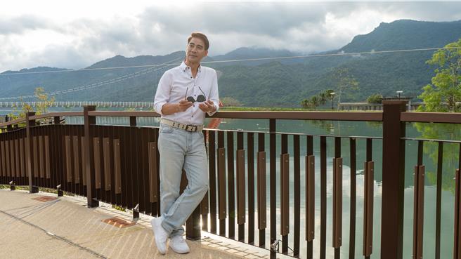 翁家明再度回到大埔參加首映會。（大愛電視提供）