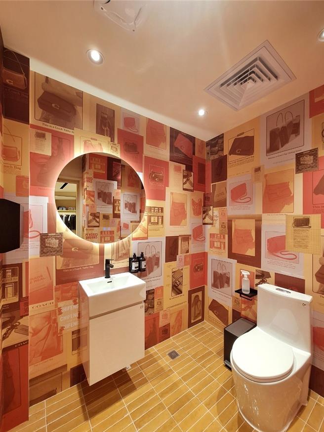 The COACH Coffee Shop展现復古时髦氛围。（ODD ONE OUT提供）