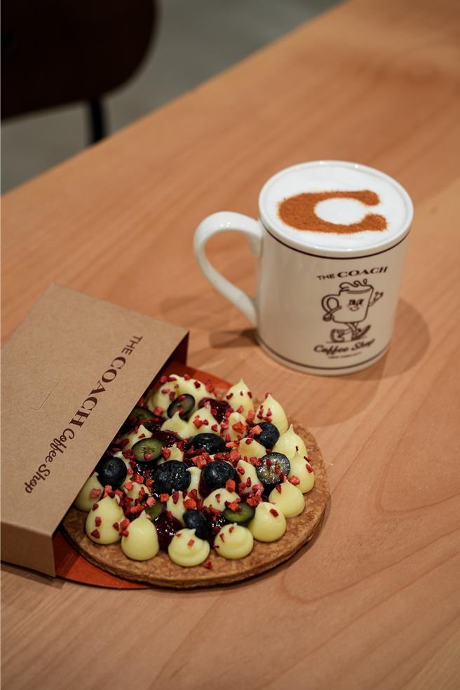 The COACH Coffee Shop提供精品咖啡、茶饮与餐点。（ODD ONE OUT提供）