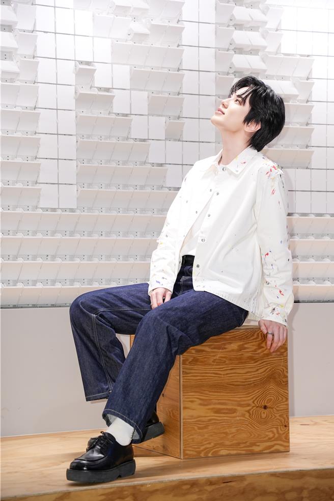 李成种自信表示自己小时候就很有才华，且相当有人气。（罗永铭摄）