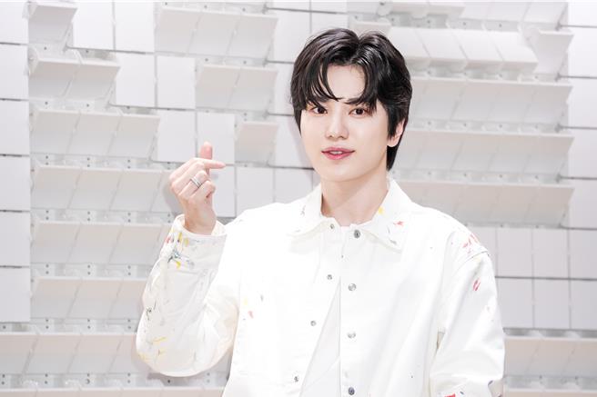 李成种用中文告白台粉喊「我爱你」。（罗永铭摄）