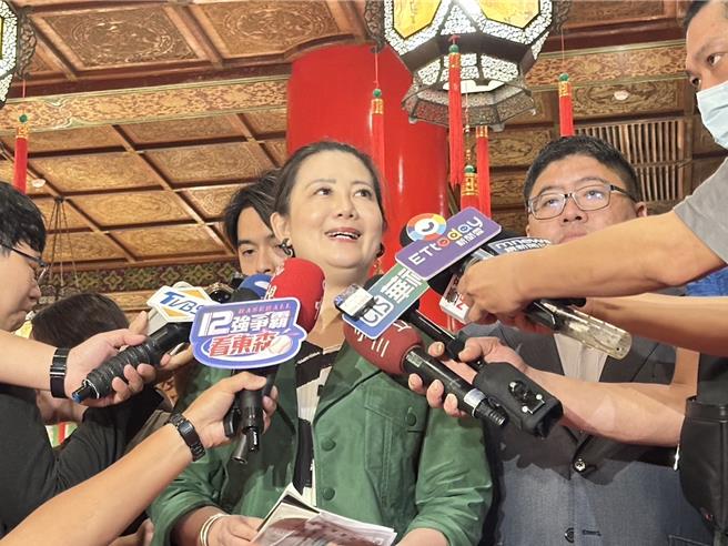 民進黨團幹事長吳思瑤。（楊亞璇攝）