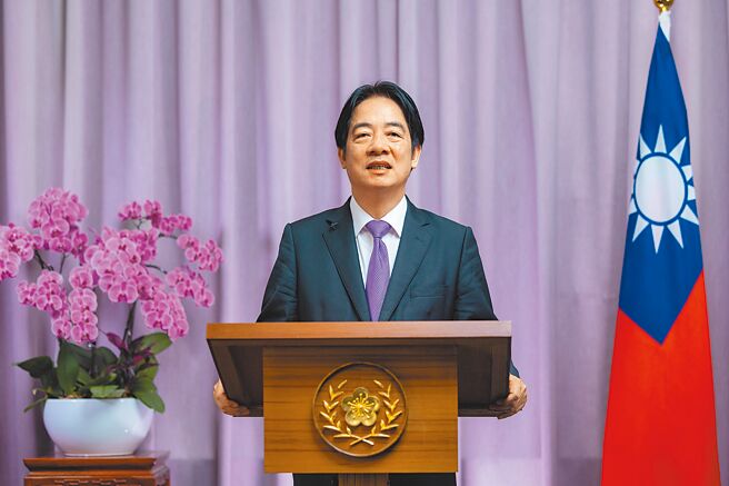 赖清德总统预录影片在2024 Concordia年度峰会发表演说。（总统府提供）