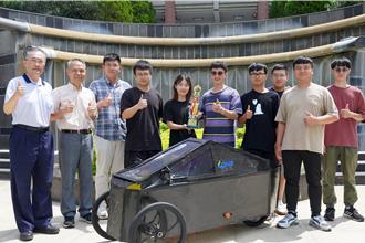 犧牲暑假設計氫能車 大葉大學機械系奪全國學生盃靜態冠軍