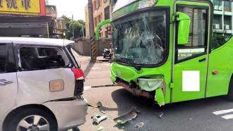 盧秀燕上午喊大執法！統聯客運下午市區追撞3車釀1傷