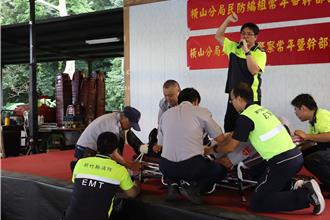 響應全民國防 新竹橫山分局8小時民防訓練增進知能 