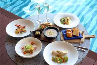 飯店早餐大戰！高雄承億首推「高空池畔早餐」 美景佐餐、香檳無限喝