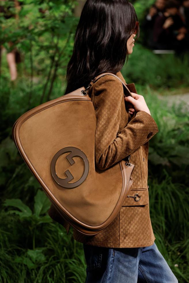 GUCCI Blondie包在GUCCI早春秀上亮相。（GUCCI提供）