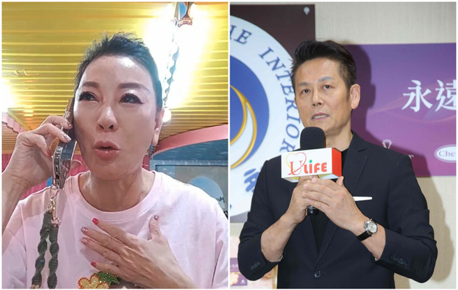 徐乃麟因在节目骂杨绣惠贱，引发争议。（杨绣惠脸书、中时资料照）