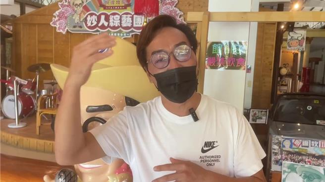 藝人脫線兒子陳嘉成。（讀者提供／蔡旻妤台東傳真）