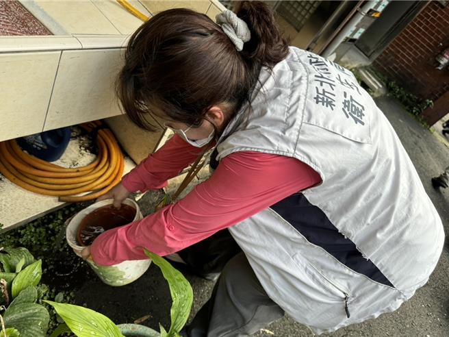 新北市登革热疫情扩大，新增15例本土登革热病例，4男11女，年龄介于34至77岁，为新店区8例、中和区7例。（新北市卫生局提供）