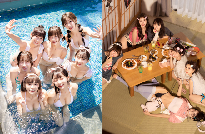 小龙女推日本写真集，7位女孩一次看个够。（图／莉奈文创提供）