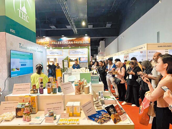 贸协组建台湾馆参展MIHAS，吸引不少人潮与展商。图／杨日兴