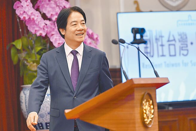 赖清德总统26日主持「全社会防卫韧性委员会」第一次委员会议。（总统府提供）