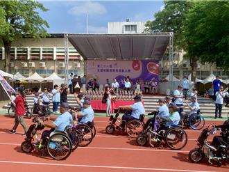 全國脊髓損傷者運動會台南登場 500名選手連2天同場競技