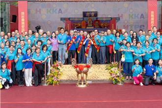 新北义民爷文化祭打卡抽好礼 挑担奉饭展现客家传统文化