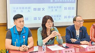 基隆 鄭麗文指謝幫林右昌收爛攤 還被扯後腿