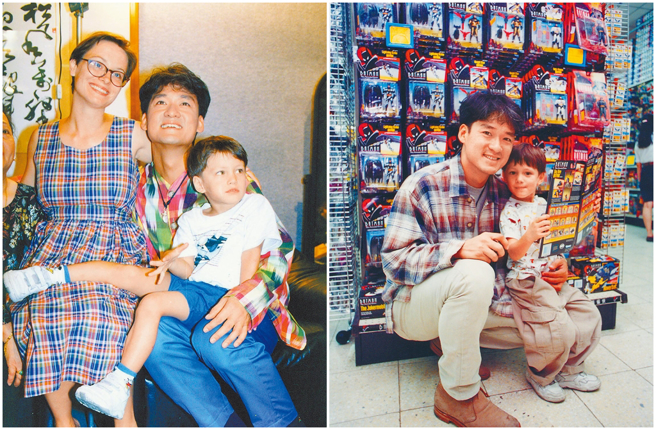 「国民歌王」周华健和太太认为中文要从小养成，长子周厚安的中文因此十分流利。（图／中时资料照）